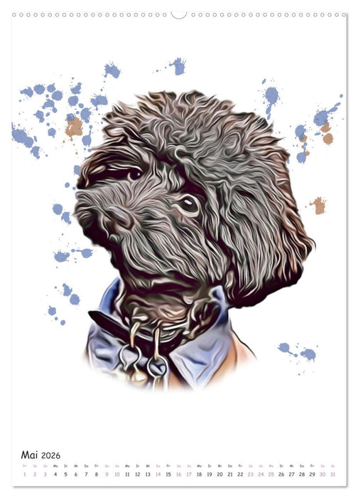 Süße Hunde (CALVENDO Wandkalender 2026)