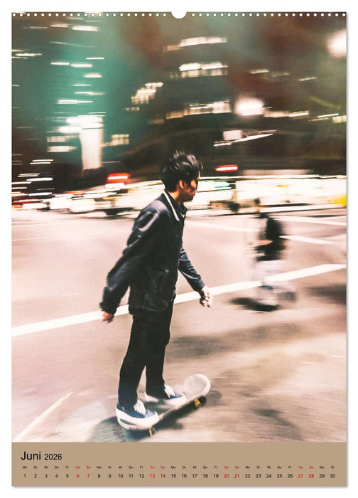 Skateboarding - einfach Spaß (CALVENDO Premium Wandkalender 2026)
