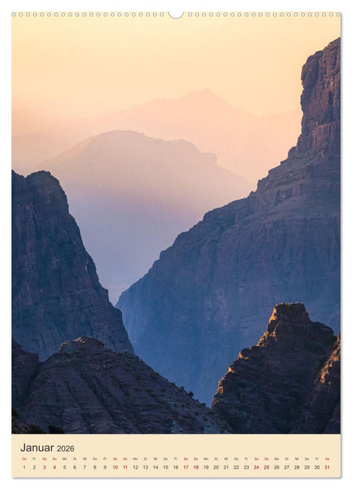 Oman - Schätze der Arabischen Halbinsel (CALVENDO Premium Wandkalender 2026)