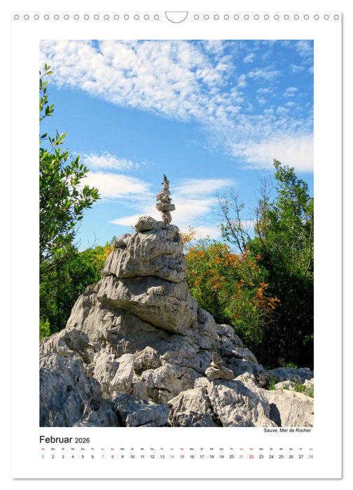 Cevennen, Südfrankreichs letzte wilde Ecke (CALVENDO Wandkalender 2026)