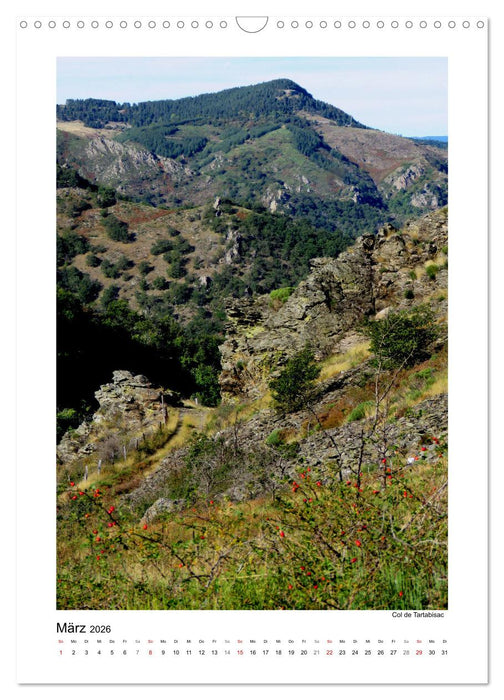 Cevennen, Südfrankreichs letzte wilde Ecke (CALVENDO Wandkalender 2026)