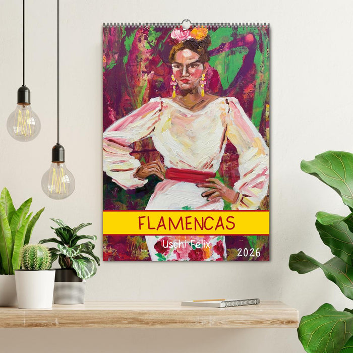 FLAMENCAS (CALVENDO Wandkalender 2026)