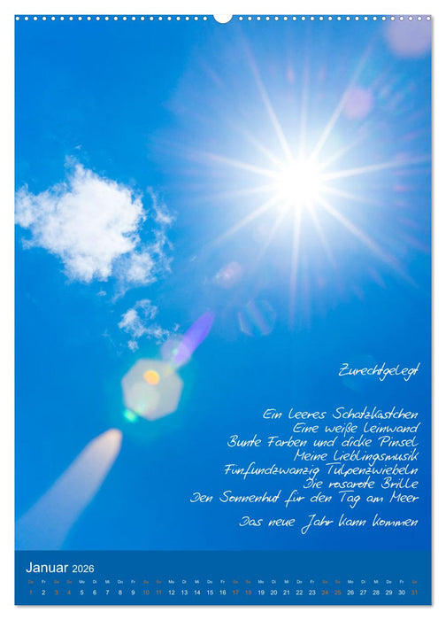 Himmlische Tage (CALVENDO Wandkalender 2026)