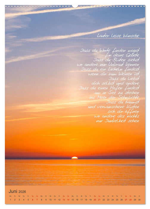 Himmlische Tage (CALVENDO Wandkalender 2026)