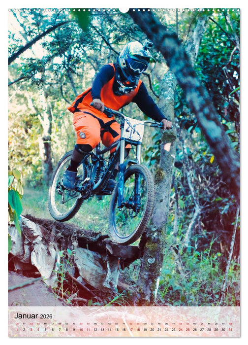 Mountainbike - einfach Spaß (CALVENDO Premium Wandkalender 2026)