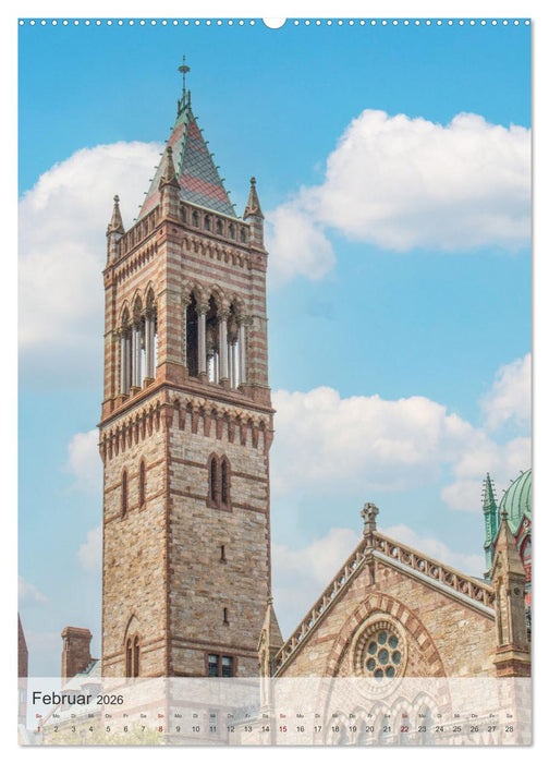 USA - Historisches Boston (CALVENDO Premium Wandkalender 2026)