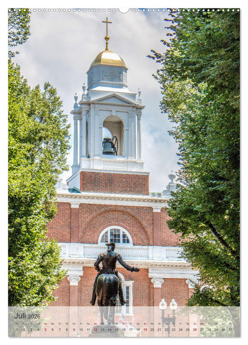 USA - Historisches Boston (CALVENDO Premium Wandkalender 2026)