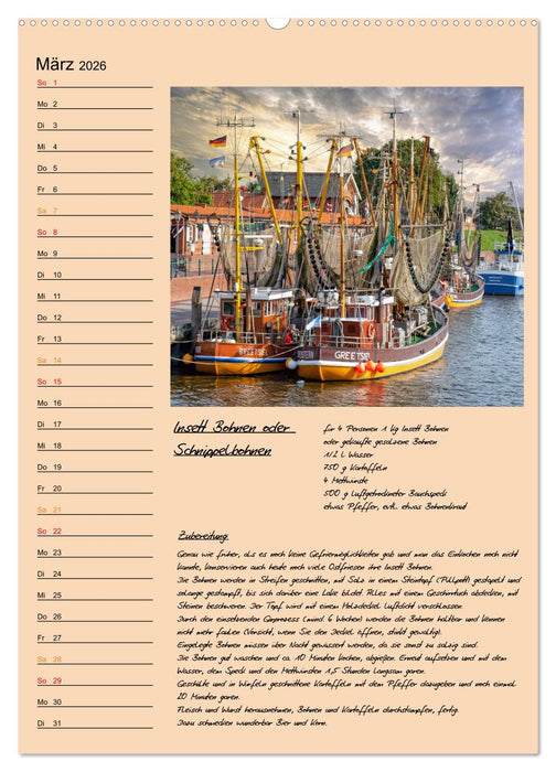 Ostfriesland - Appetit auf mehr (CALVENDO Premium Wandkalender 2026)