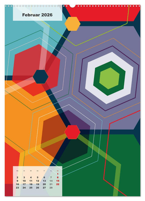Geometrical ART (CALVENDO Premium Wandkalender 2026)