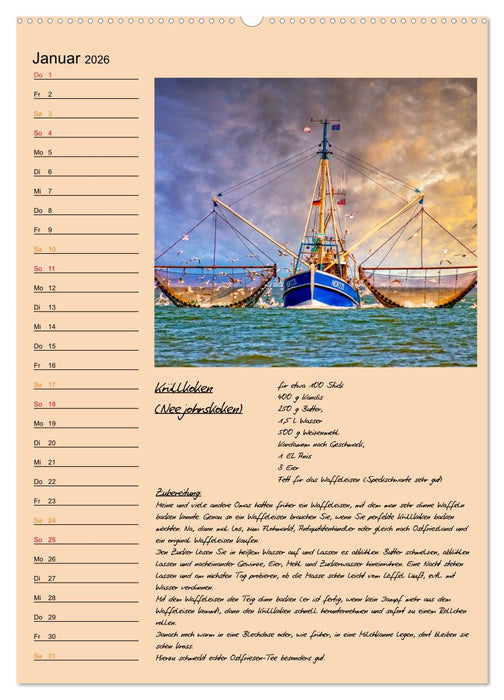 Ostfriesland - Appetit auf mehr (CALVENDO Wandkalender 2026)