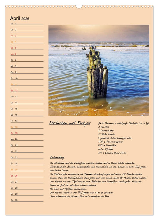 Ostfriesland - Appetit auf mehr (CALVENDO Wandkalender 2026)