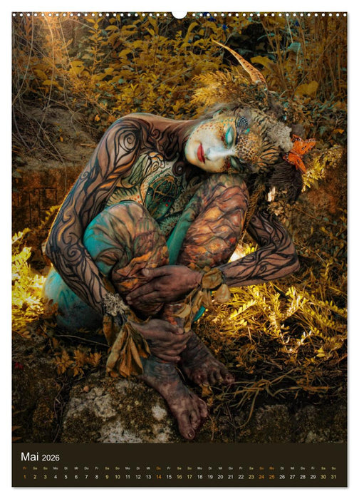 Bodypainting Adventures (CALVENDO Premium Wandkalender 2026)