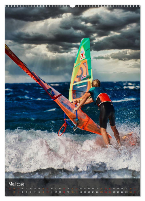 Windsurfing - Wind und Wellen (CALVENDO Wandkalender 2026)