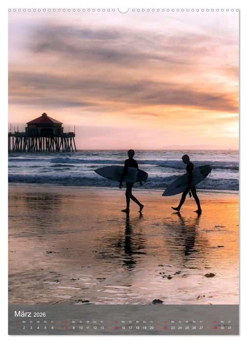 Surfen, Wind und Wellen (CALVENDO Wandkalender 2026)