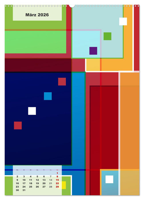 Geometrical ART (CALVENDO Wandkalender 2026)