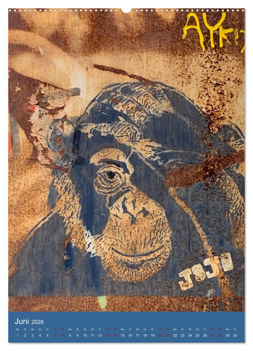 LOVE BERLIN - BUNTE WÄNDE (CALVENDO Premium Wandkalender 2026)