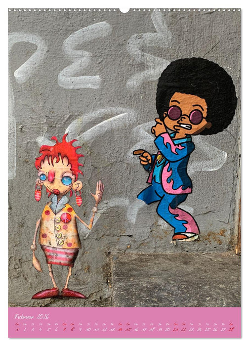 LOVE HAMBURG - STREET ART (CALVENDO Premium Wandkalender 2026)