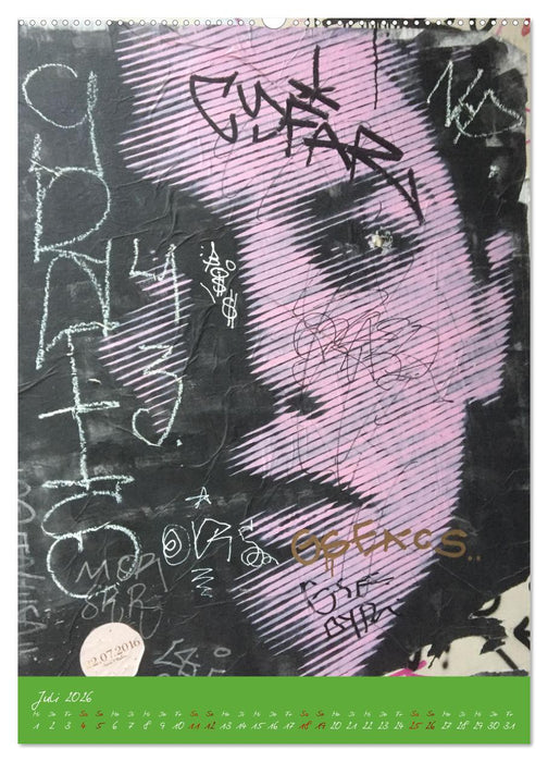 LOVE HAMBURG - STREET ART (CALVENDO Premium Wandkalender 2026)