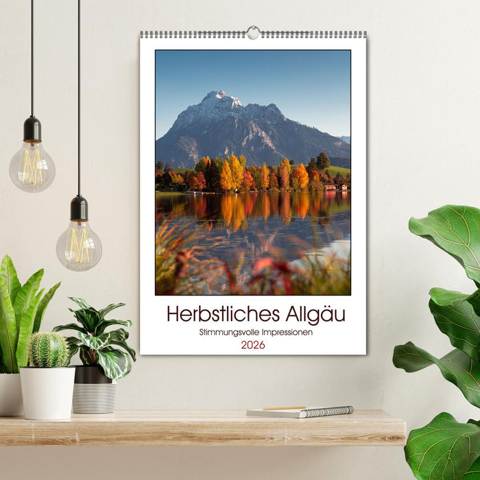 Herbstliches Allgäu (CALVENDO Wandkalender 2026)