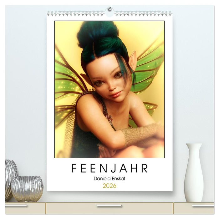 Feenjahr 2026 (CALVENDO Premium Wandkalender 2026)