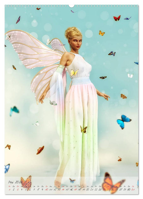 Feenjahr 2026 (CALVENDO Premium Wandkalender 2026)