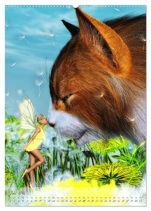 Feenjahr 2026 (CALVENDO Premium Wandkalender 2026)