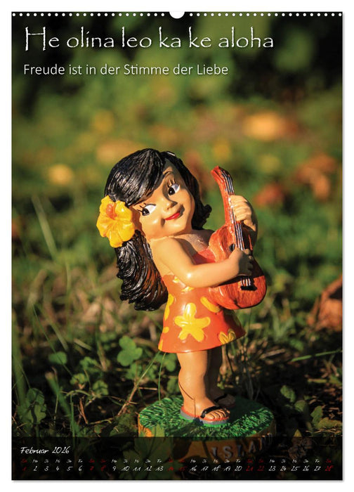 Hula Dancer - Hawaiianische Weisheiten (CALVENDO Premium Wandkalender 2026)
