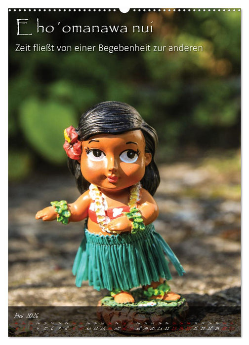 Hula Dancer - Hawaiianische Weisheiten (CALVENDO Premium Wandkalender 2026)