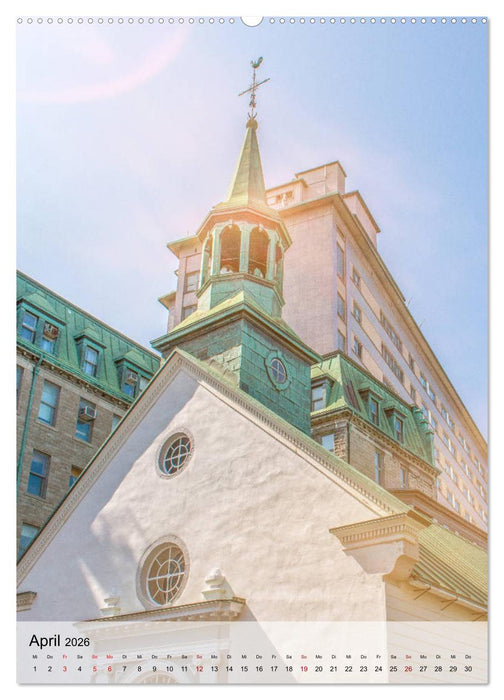 Kanada Quebec - Historisches Quebec (CALVENDO Premium Wandkalender 2026)