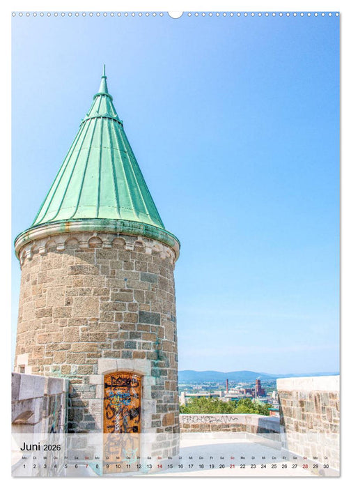 Kanada Quebec - Historisches Quebec (CALVENDO Premium Wandkalender 2026)