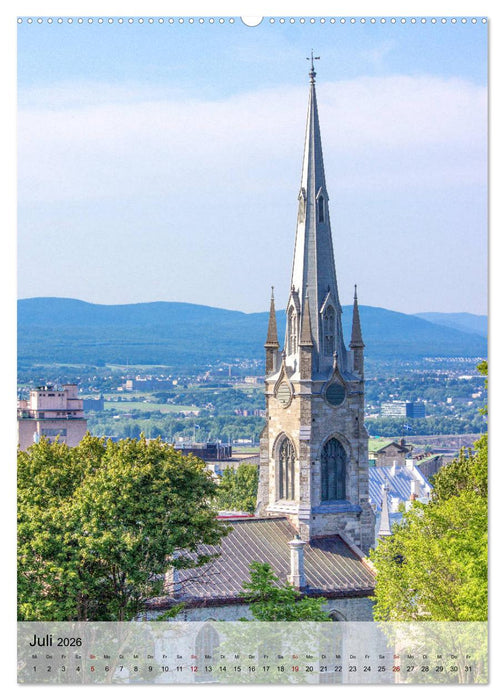 Kanada Quebec - Historisches Quebec (CALVENDO Premium Wandkalender 2026)
