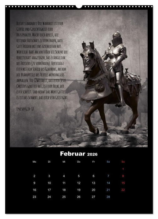 Der Bibelkalender - mit Gottes Wort durchs Jahr (CALVENDO Wandkalender 2026)