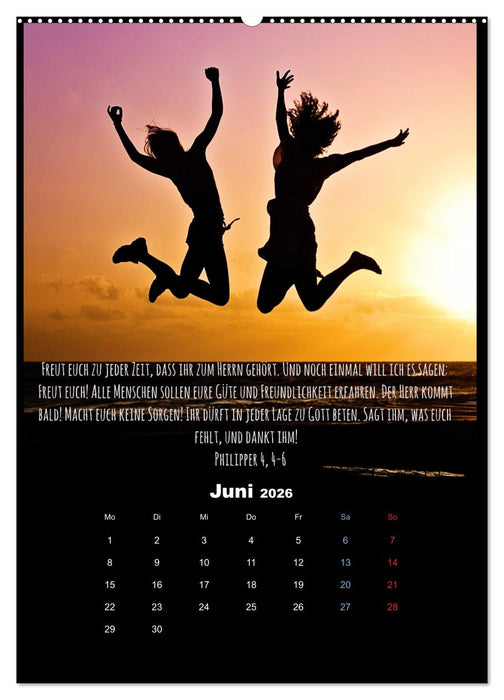 Der Bibelkalender - mit Gottes Wort durchs Jahr (CALVENDO Wandkalender 2026)
