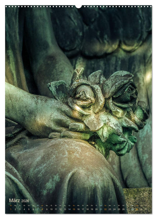 Die stillen Momente im Ohlsdorfer Friedhof (CALVENDO Wandkalender 2026)
