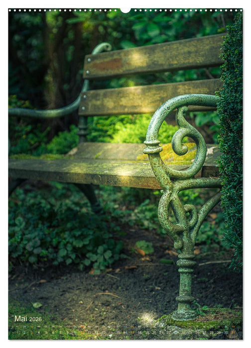 Die stillen Momente im Ohlsdorfer Friedhof (CALVENDO Wandkalender 2026)