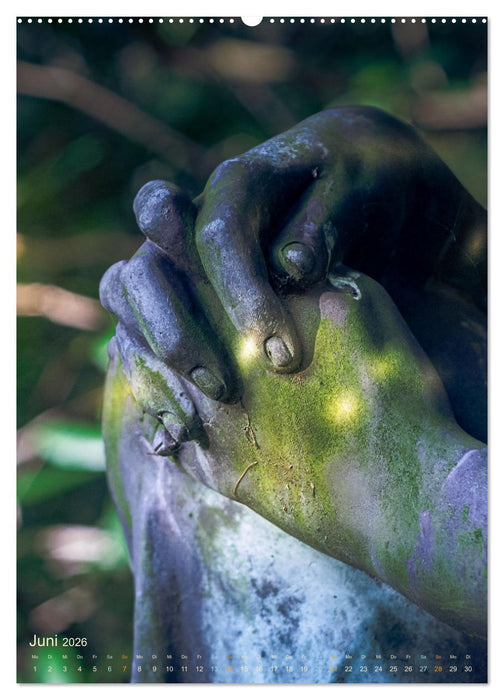 Die stillen Momente im Ohlsdorfer Friedhof (CALVENDO Wandkalender 2026)