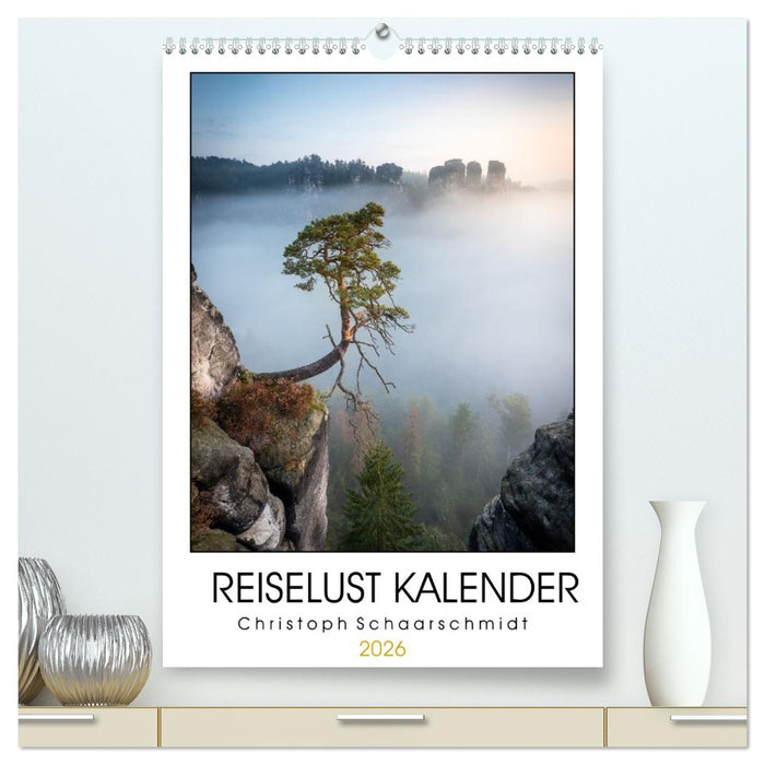 Reiselust Kalender (CALVENDO Premium Wandkalender 2026)
