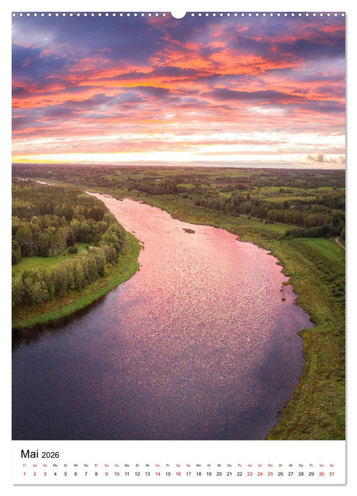 Reiselust Kalender (CALVENDO Premium Wandkalender 2026)