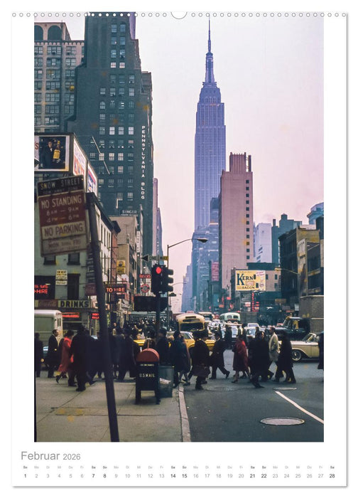 New York City 1963 (CALVENDO Wandkalender 2026)