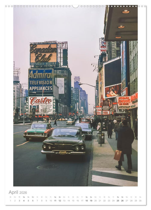 New York City 1963 (CALVENDO Wandkalender 2026)