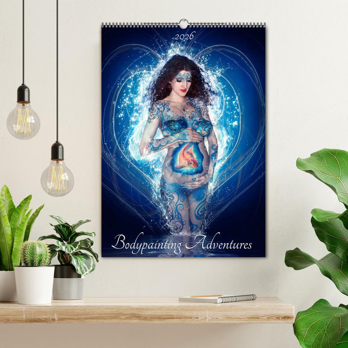 Bodypainting Adventures (CALVENDO Wandkalender 2026)