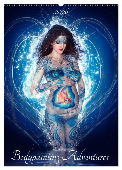 Bodypainting Adventures (CALVENDO Wandkalender 2026)