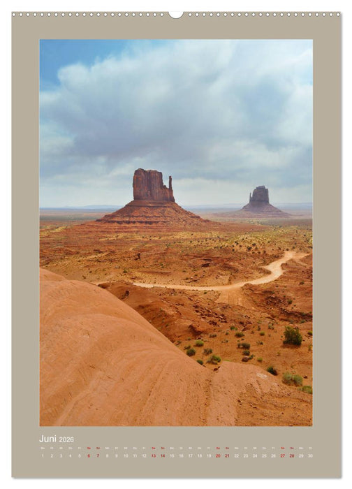 Erlebe mit mir das Monument Valley (CALVENDO Premium Wandkalender 2026)