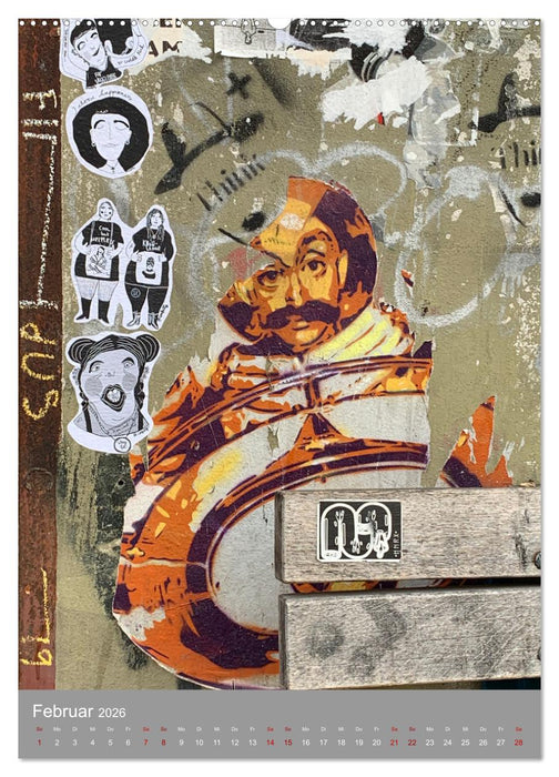 LOVE BERLIN - BUNTE WÄNDE (CALVENDO Wandkalender 2026)