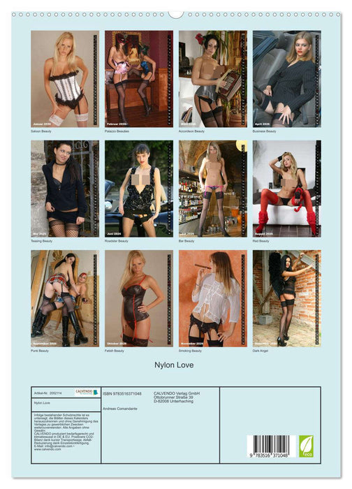 Nylon Love (CALVENDO Premium Wandkalender 2026)