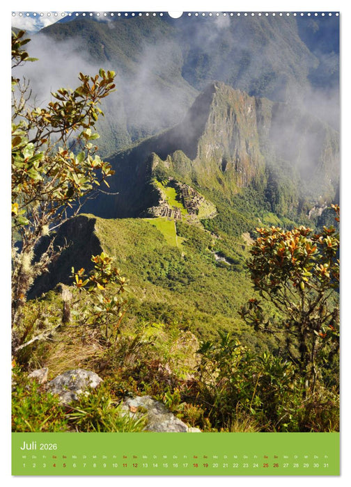 Erlebe mit mir Machu Picchu (CALVENDO Premium Wandkalender 2026)
