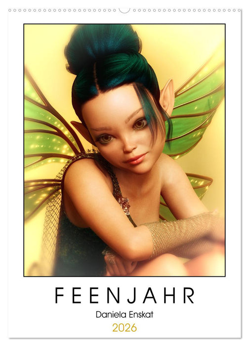Feenjahr 2026 (CALVENDO Wandkalender 2026)