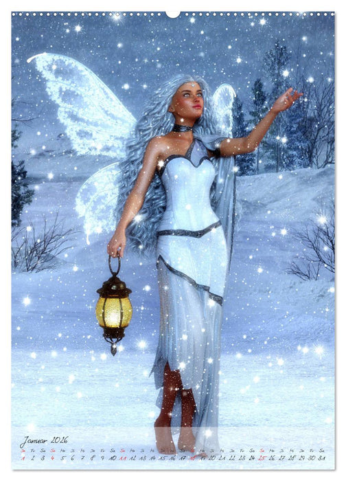 Feenjahr 2026 (CALVENDO Wandkalender 2026)