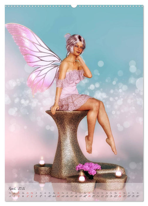 Feenjahr 2026 (CALVENDO Wandkalender 2026)