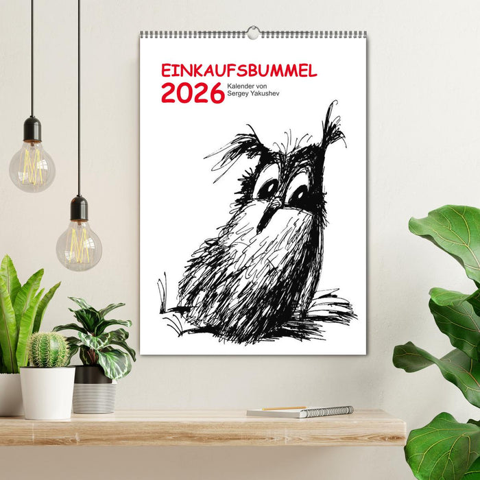 Einkaufsbummel 2026 (CALVENDO Wandkalender 2026)